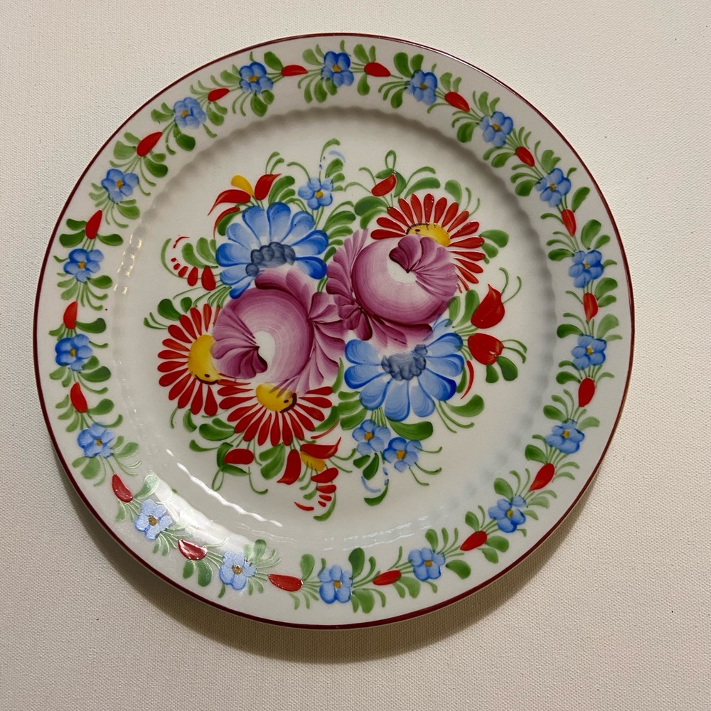 Beautiful Czech Plate